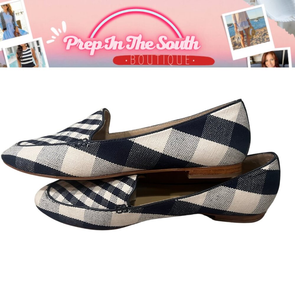 Talbots Ryan Loafers – Buffalo Plaid Black/White – Size 8 | Pre-Owned - Picture 4 of 9